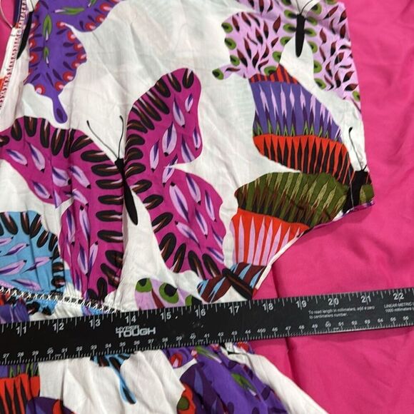 (A5) Desigual. Very fluid and fresh short tunic made of LenzingEcovero. - Picture 11 of 13